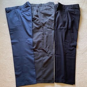 Bundle 3 Mens Dress Pants